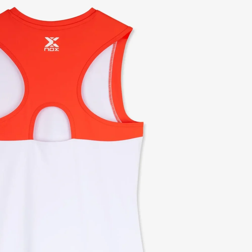 NOX Team Women Padel Dress White 2026 11