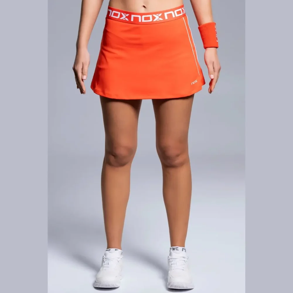 NOX Team Women Padel Skirt 2026 Red 01