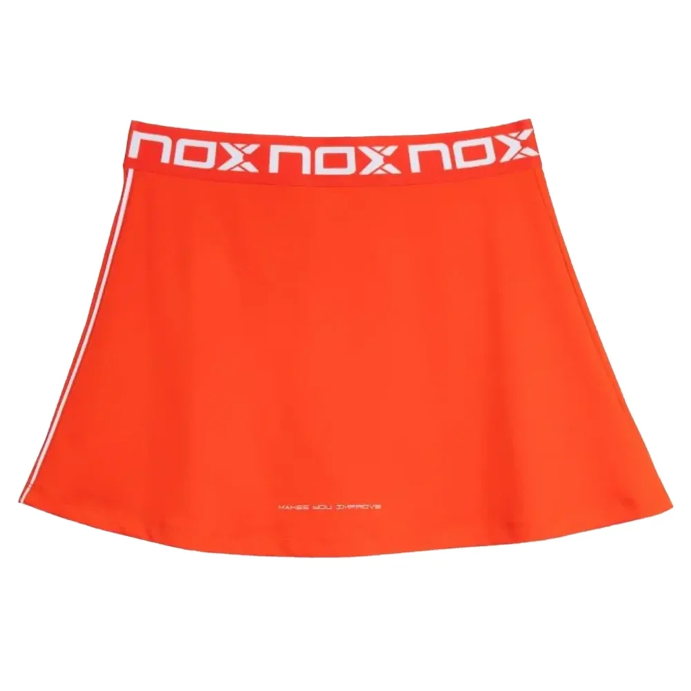 NOX Team Women Padel Skirt 2026 Red 03