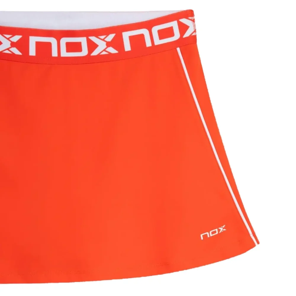 NOX Team Women Padel Skirt 2026 Red 04