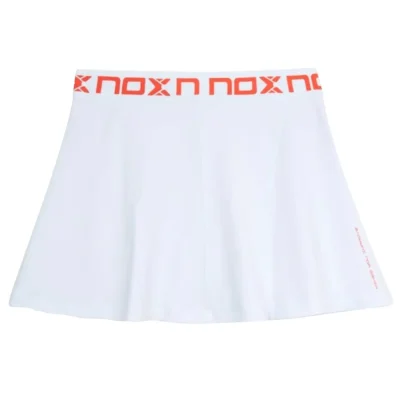 NOX Team Women Padel Skirt 2026 White 03