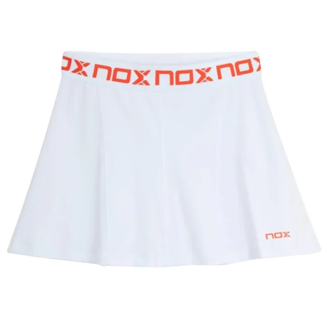 NOX Team Women Padel Skirt 2026 White 05