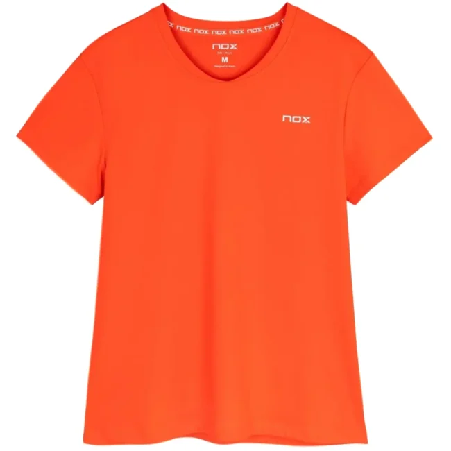 NOX Team Women Padel T-Shirt 2026 Red 01