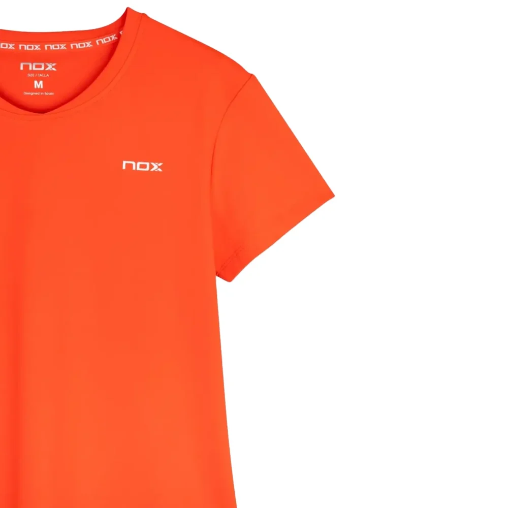 NOX Team Women Padel T-Shirt 2026 Red 03