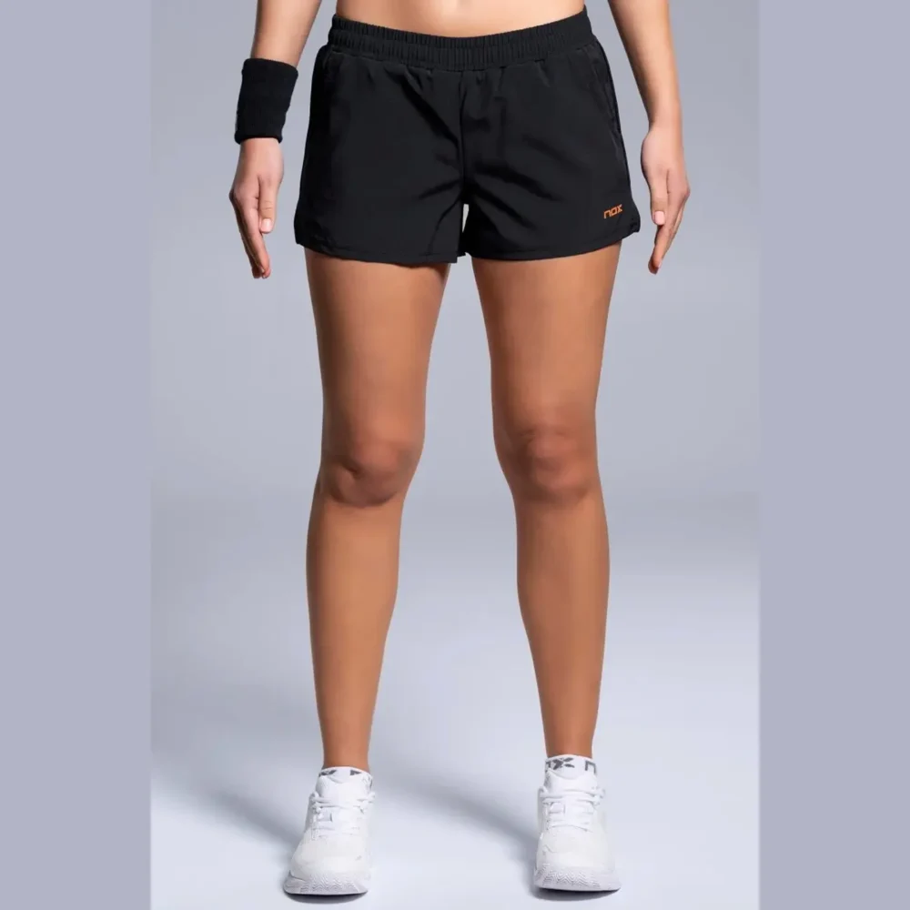 NOX Team Women's Padel Shorts 2026 Black 04