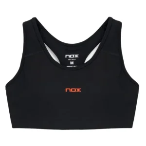 NOX Team Women's Padel Sports Bra 2026 Black 01