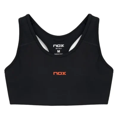 NOX Team Women's Padel Sports Bra 2026 Black 01