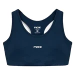 NOX Team Women's Padel Sports Bra 2026 Navy 01