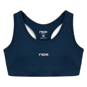 NOX Team Women's Padel Sports Bra 2026 Navy 01