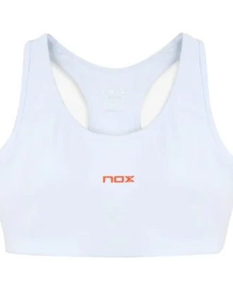 NOX Team Women's Padel Sports Bra 2026 White 0