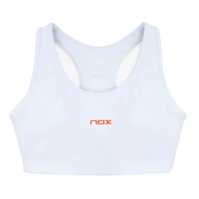 NOX Team Women's Padel Sports Bra 2026 White 0