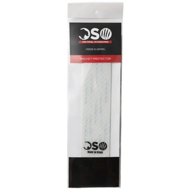 OSO 3K Transparent Padel Racket Protector 01