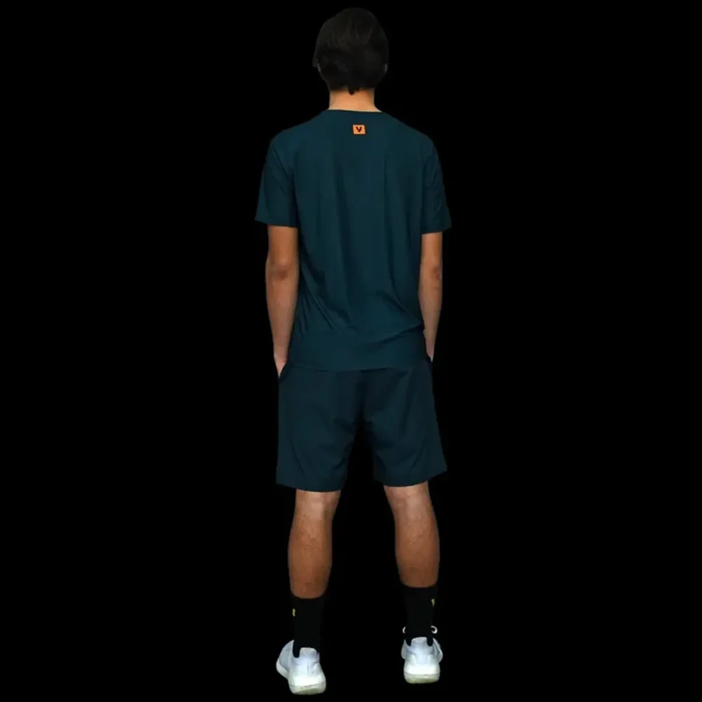 VOLT Performance Padel T-Shirt Blue Orange 05