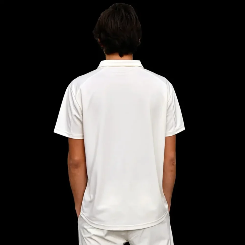 VOLT Performance Polo Padel Shirt Beige Gold 04