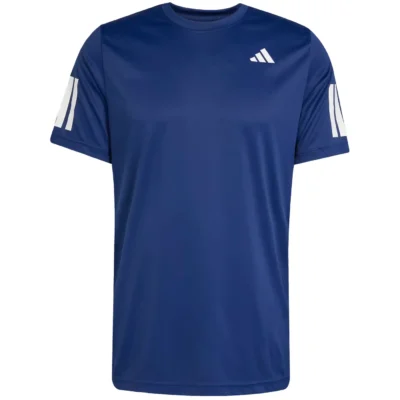 ADIDAS Club Climacool 3 Stripes Padel Shirt 2026 Blue 01