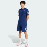 ADIDAS Club Climacool 3 Stripes Padel Shirt 2026 Blue 06