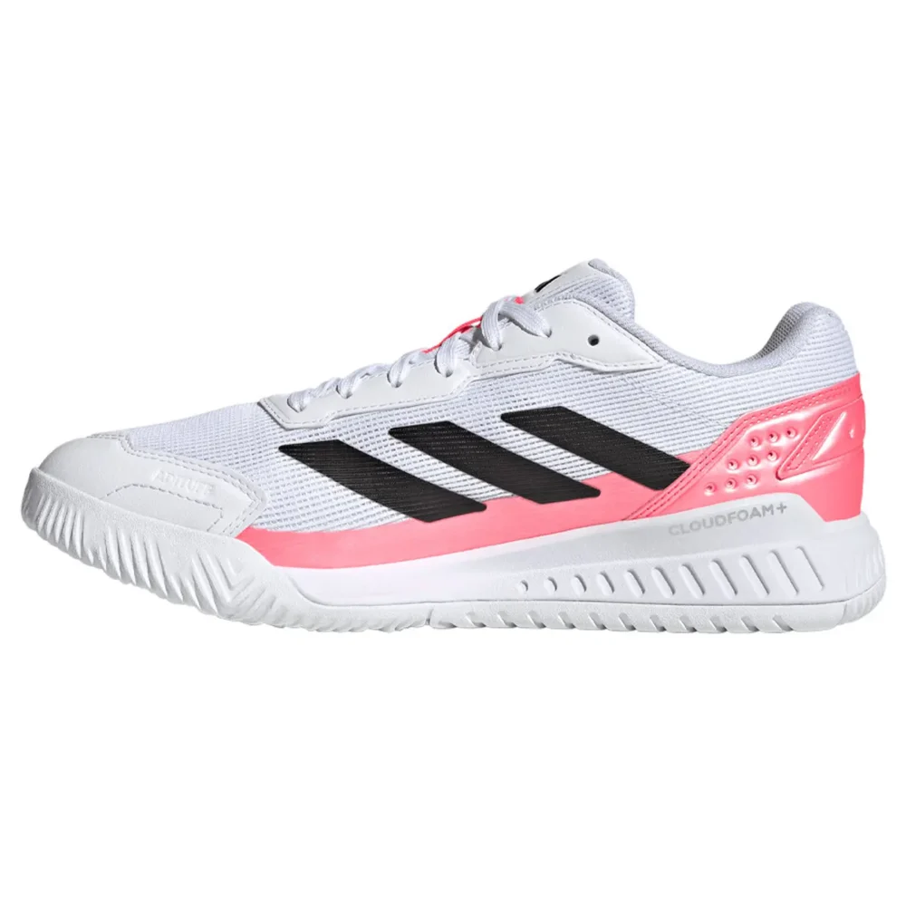 ADIDAS Courtquick Men Padel Shoes 2026 White Pink 03