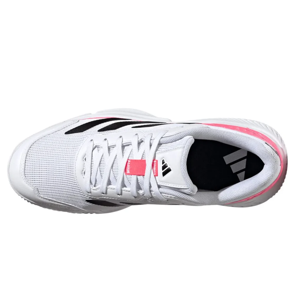 ADIDAS Courtquick Men Padel Shoes 2026 White Pink 04
