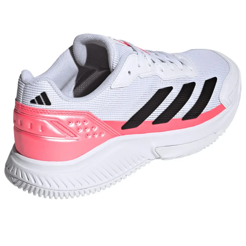 ADIDAS Courtquick Men Padel Shoes 2026 White Pink 06