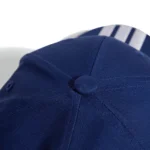 ADIDAS New Logo 3 Stripes B-Ball Cap Blue 01
