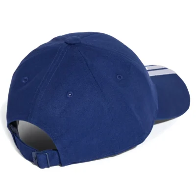 ADIDAS New Logo 3 Stripes B-Ball Cap Blue 03