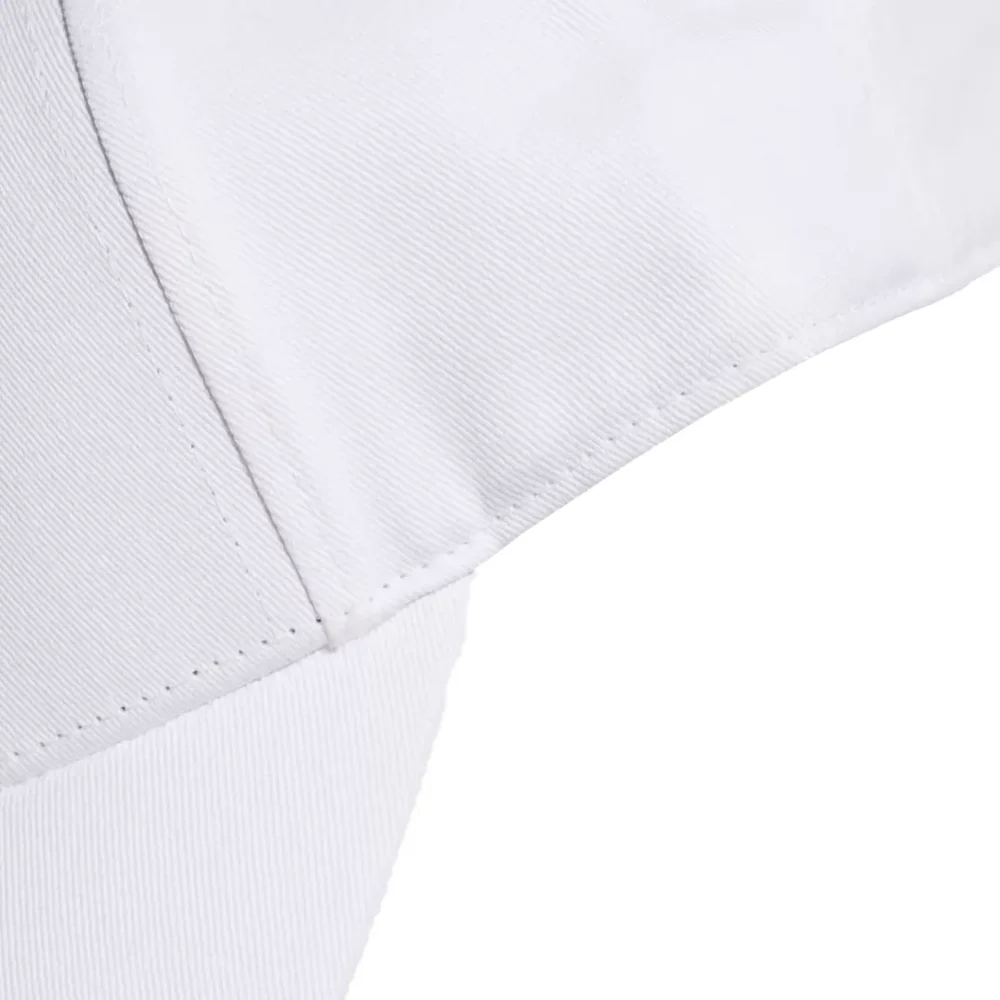 ADIDAS New Logo 3 Stripes BBall Cap White 02