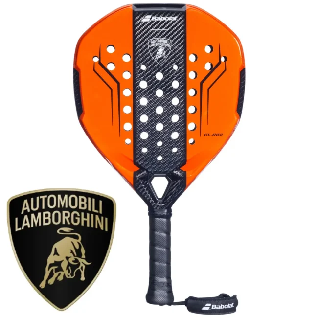 BABOLAT X Lamborghini BL002 Padel Racket Orange 08