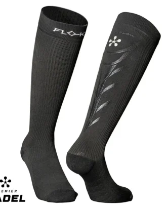 FLOKY Flow Premier Padel Socks Black 001