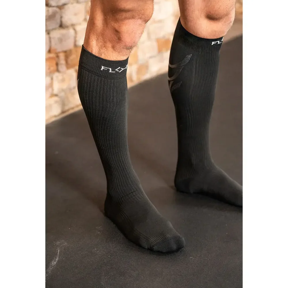FLOKY Flow Premier Padel Socks Black 05