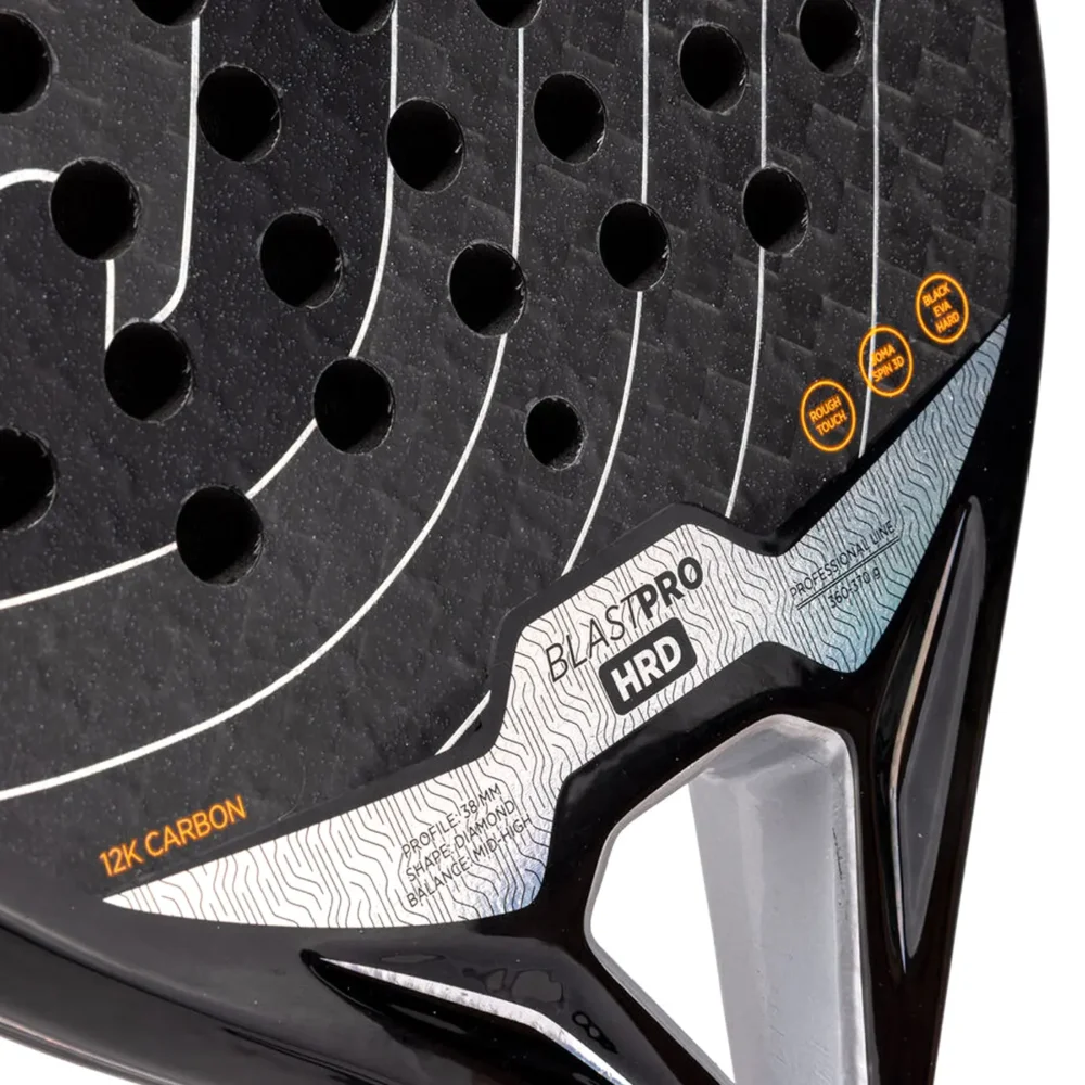 JOMA Blast Pro Hrd Padel Racket 2026 Black Grey 09