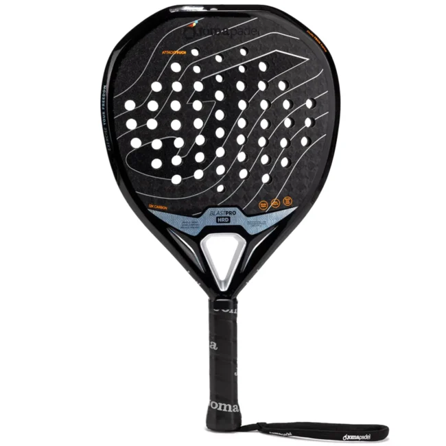 JOMA Blast Pro Hrd Padel Racket 2026 Black Grey