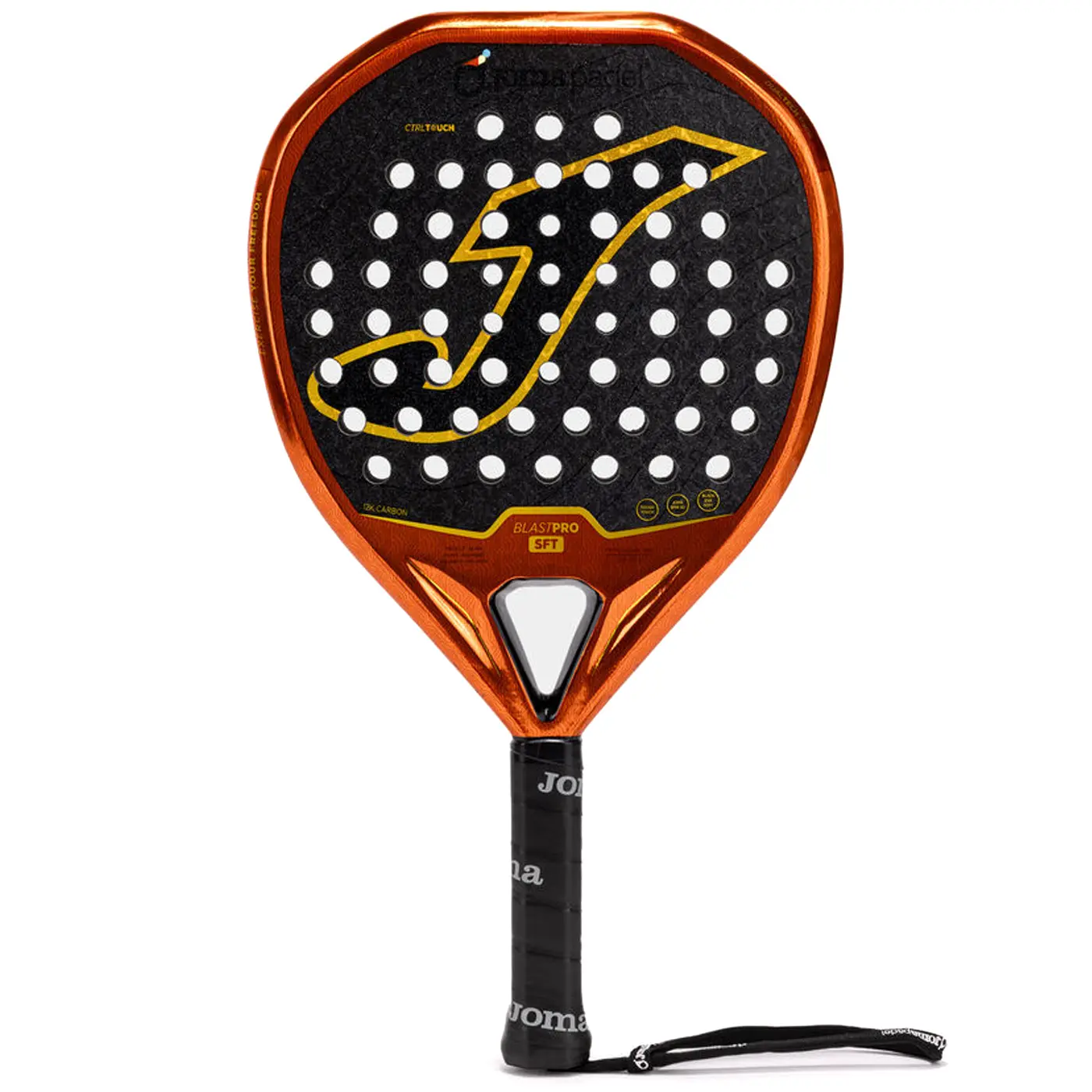 JOMA Blast Pro Sft Padel Racket 2026 Orange Black 01