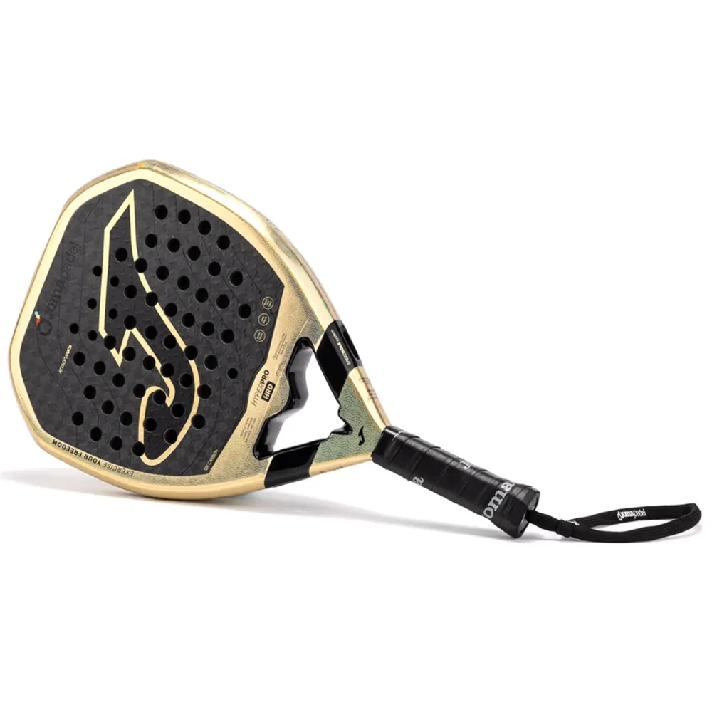 JOMA Hyper Pro Hrd Padel Racket 2026 Black Beige 05
