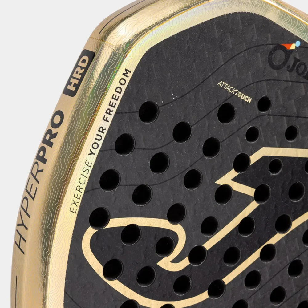 JOMA Hyper Pro Hrd Padel Racket 2026 Black Beige 09