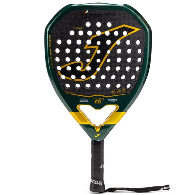 JOMA Hyper Pro Sft Padel Racket 2026 Green Black 01