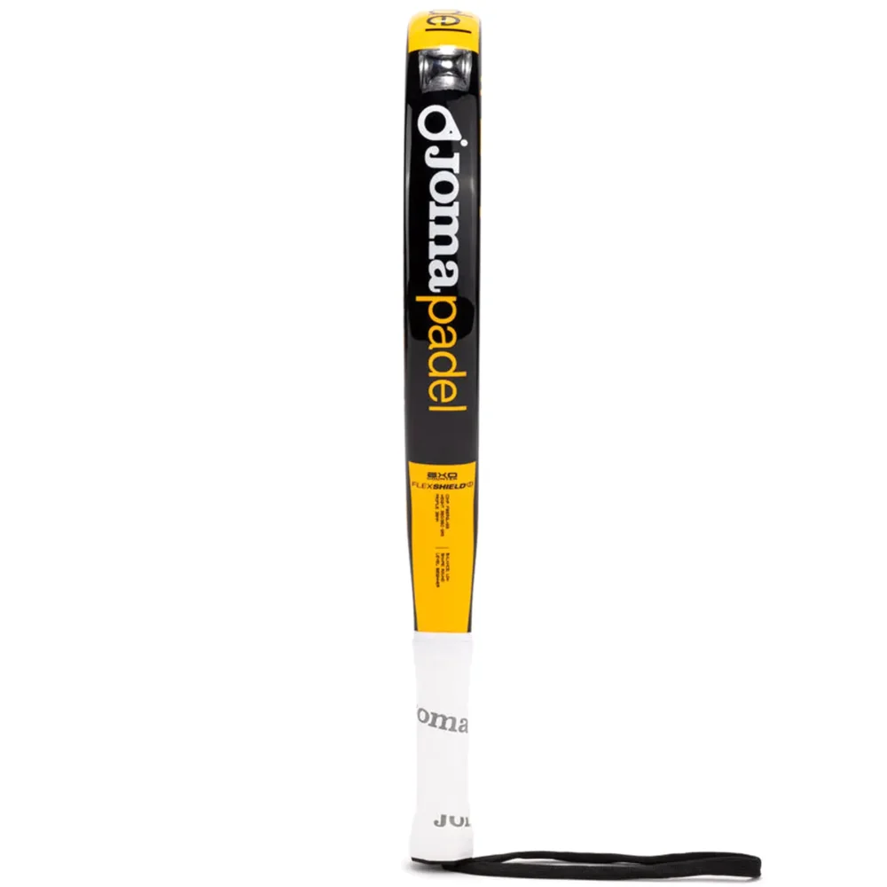 JOMA Master Padel Racket 2026 Black Orange 03