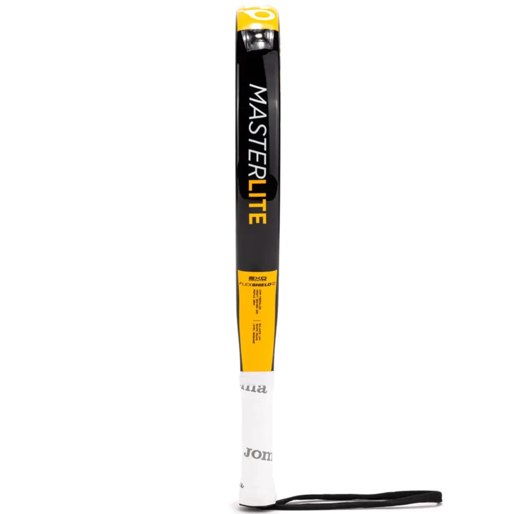 JOMA Master Padel Racket 2026 Black Orange 04