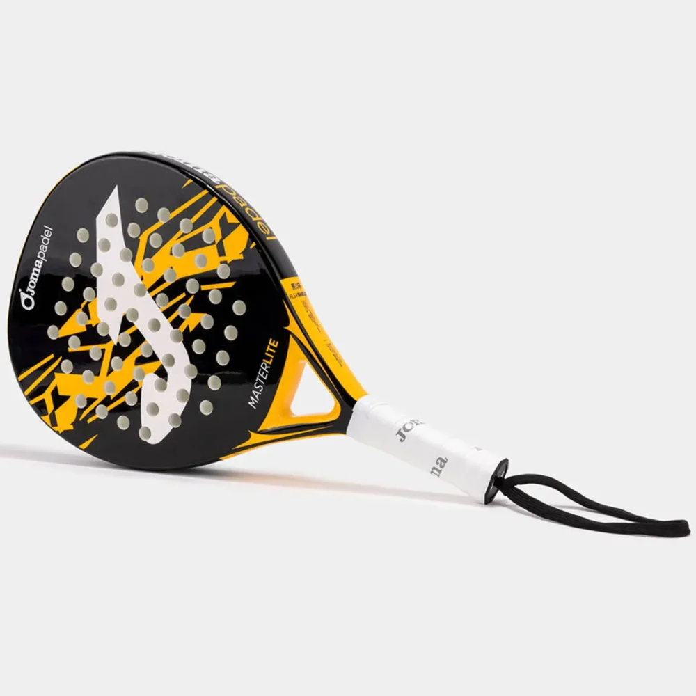 JOMA Master Padel Racket 2026 Black Orange 05