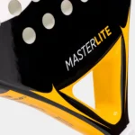 JOMA Master Padel Racket 2026 Black Orange 08