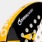 JOMA Master Padel Racket 2026 Black Orange 09