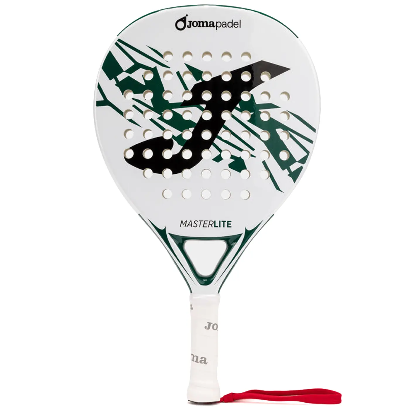 JOMA Master Padel Racket 2026 White Blue 01