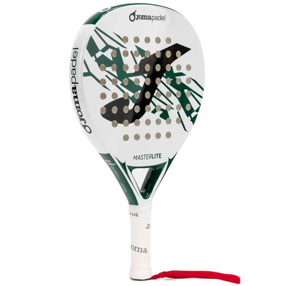JOMA Master Padel Racket 2026 White Blue 02