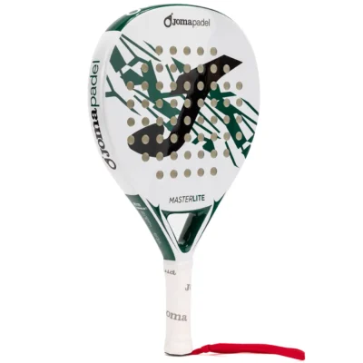 JOMA Master Padel Racket 2026 White Blue 02