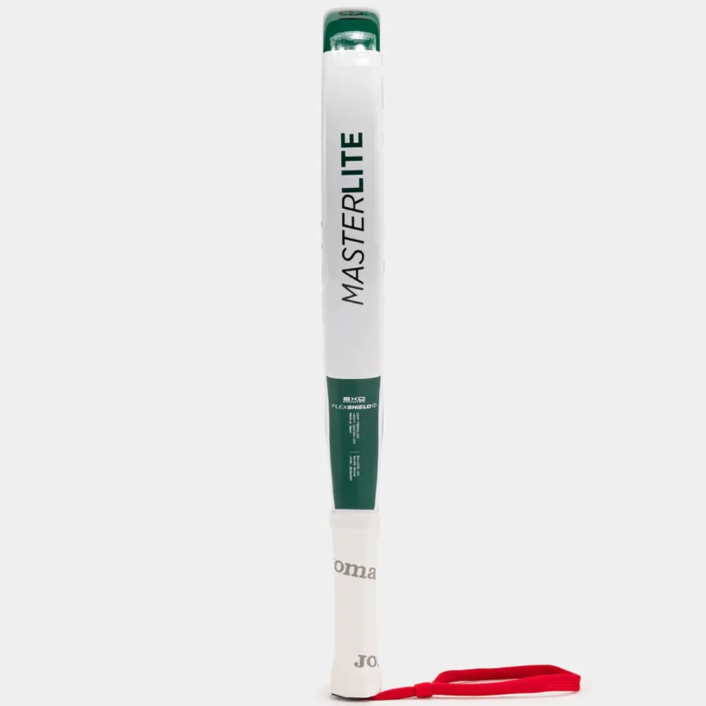JOMA Master Padel Racket 2026 White Blue 04
