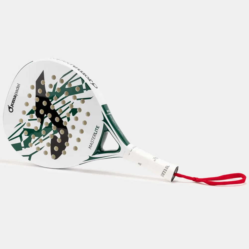 JOMA Master Padel Racket 2026 White Blue 05