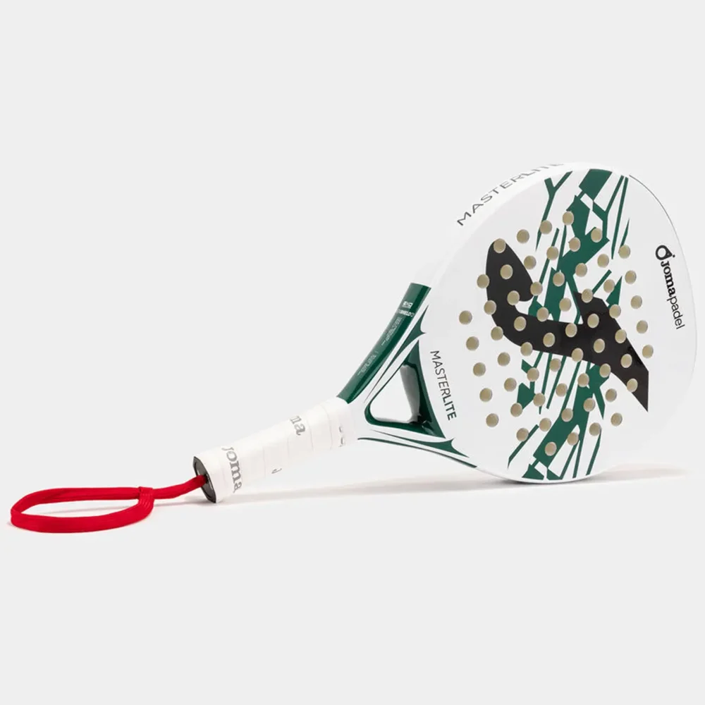 JOMA Master Padel Racket 2026 White Blue 06