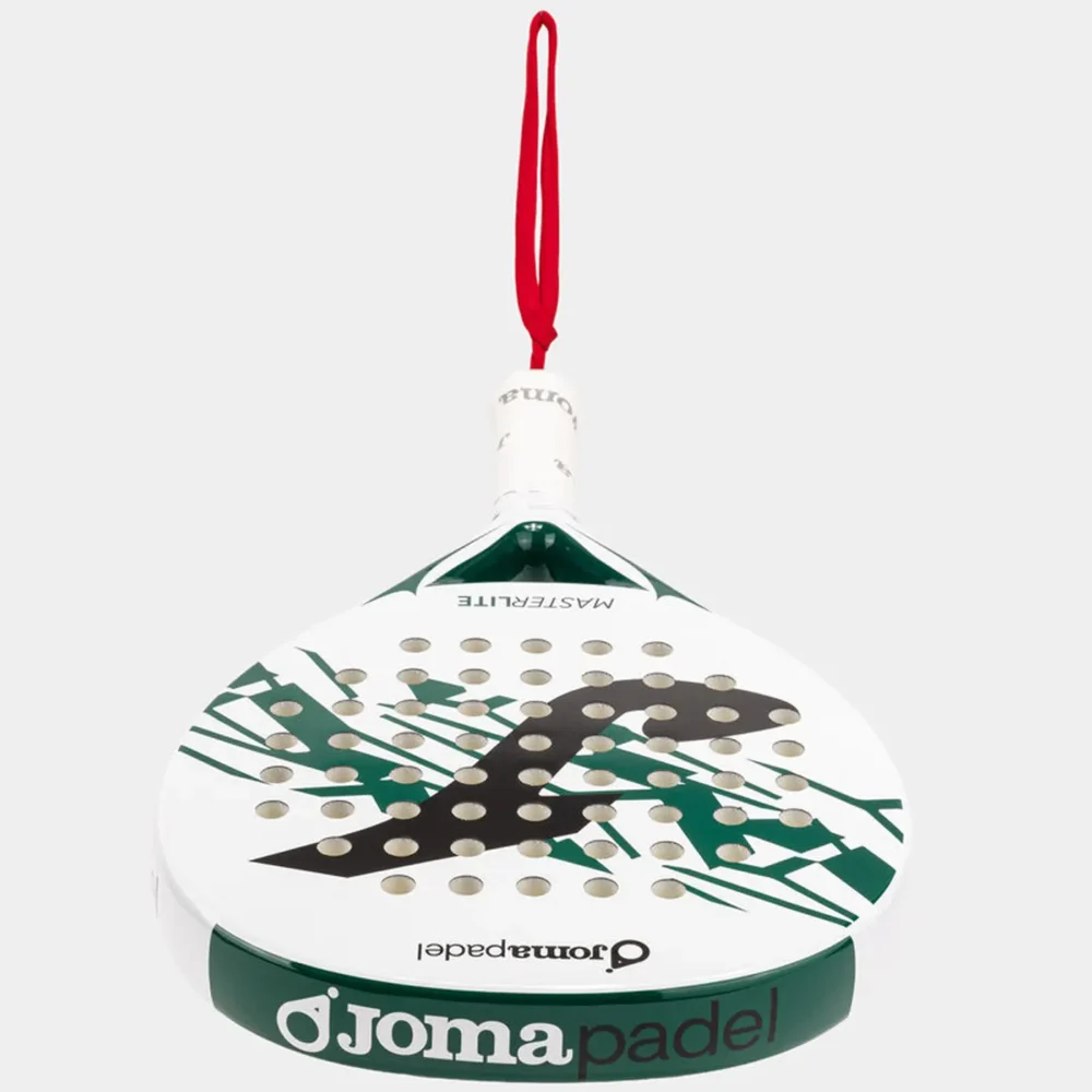 JOMA Master Padel Racket 2026 White Blue 07
