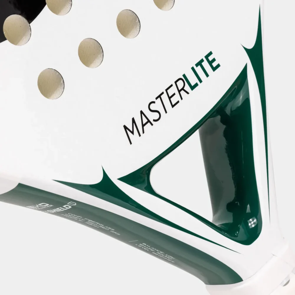 JOMA Master Padel Racket 2026 White Blue 08