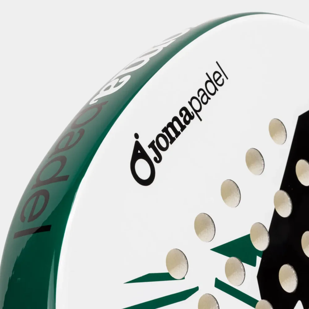 JOMA Master Padel Racket 2026 White Blue 09