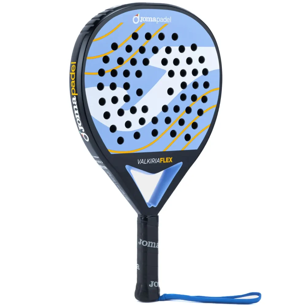 JOMA Valkiria Flex 2026 Padel Racket Blue White 02